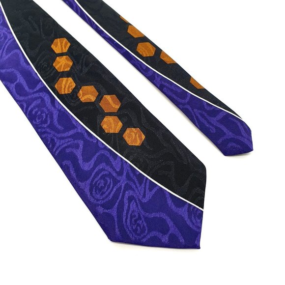 Florenzi Collection Mens Necktie Accessory Office Work Casual Dad Gift - Picture 2 of 5